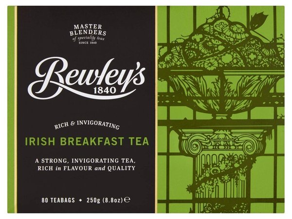 Bewley's Irish Breakfast Teabags 80