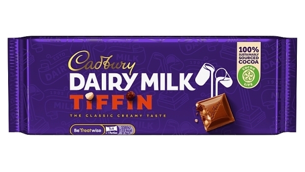 Cadbury's Tiffin Chocolate Bar 50g